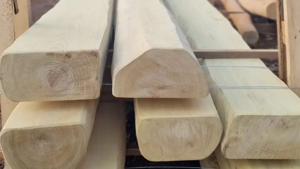 Naturschwellen/Bahnschwellen Robinienholz