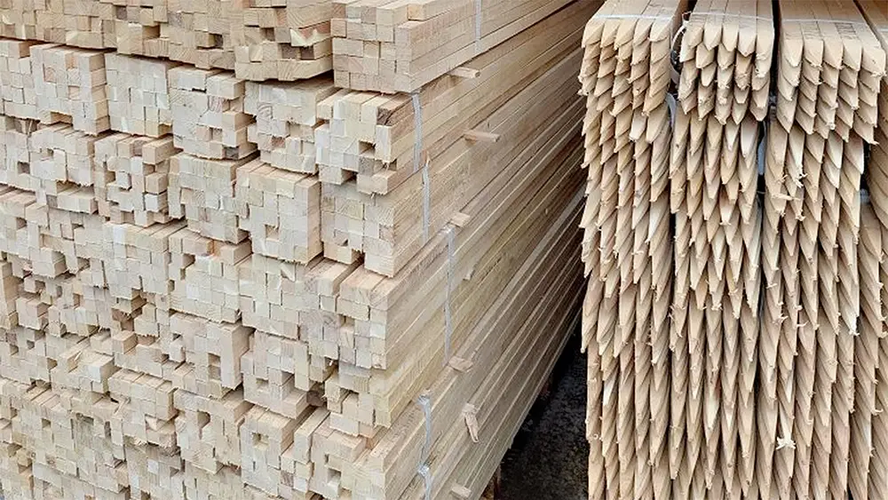 Pflanzstäbe aus Robinienholz